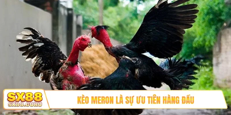 Kèo Meron là sự ưu tiên hàng đầu