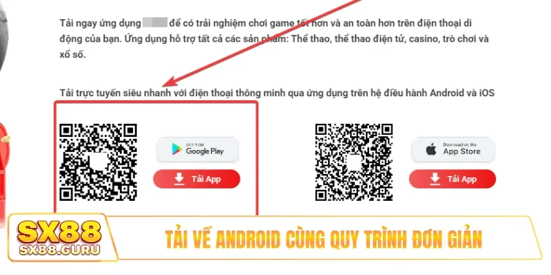 Tải về Android cùng quy trình đơn giản