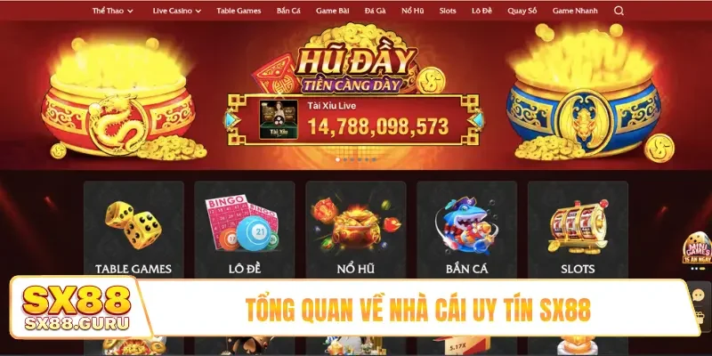 Tổng quan về nhà cái uy tín SX88